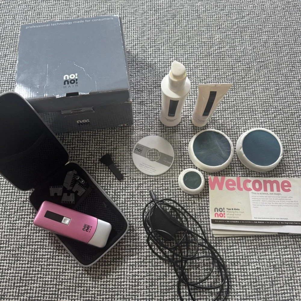 no!no! Hair 8800 Series Professional Hair Removal System Pink Kit w/ Aftercare